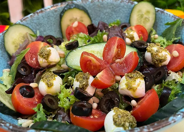 ensalada con salmon